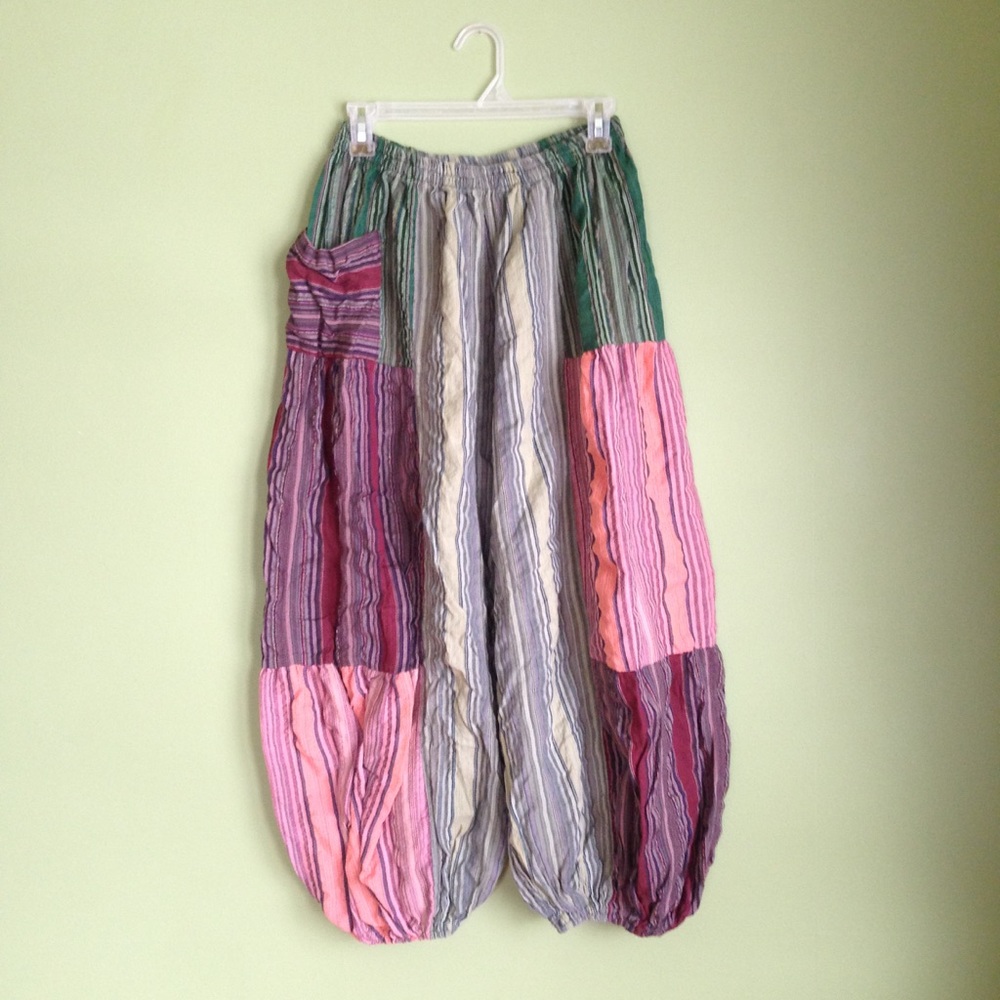 Patchwork festival pant